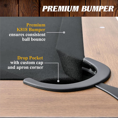 Urban Drop Pocket Pool Table, Premium Billiard Table