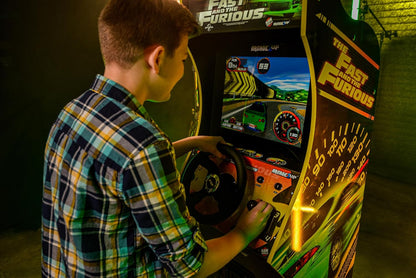 Arcade1Up the Fast and the Furious Deluxe Arcade Machine, Steering Wheel