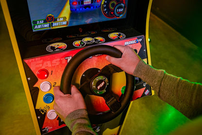 Arcade1Up the Fast and the Furious Deluxe Arcade Machine, Steering Wheel